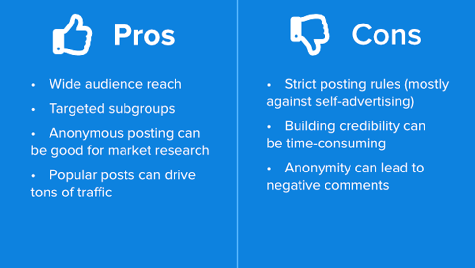 Reach a Larger Audience Pros and Cons