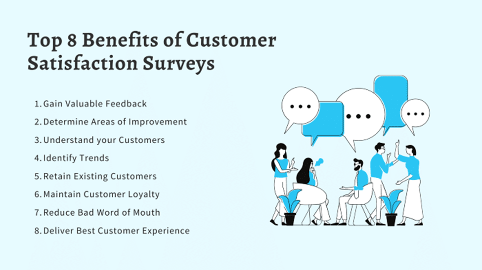 top 8 benefits of custom satisfaction surveys
